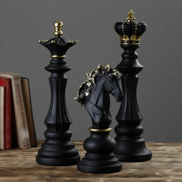 Trusted Chess Piece Decor Premium Material
