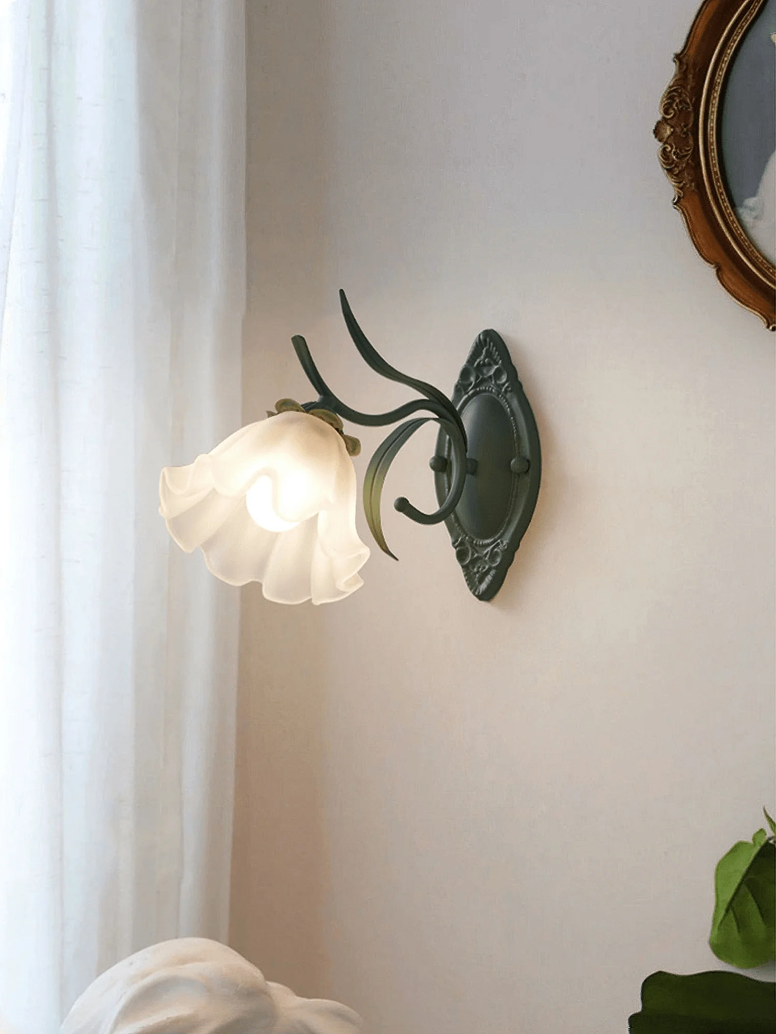 Efficient Flared Wall Light Luxury