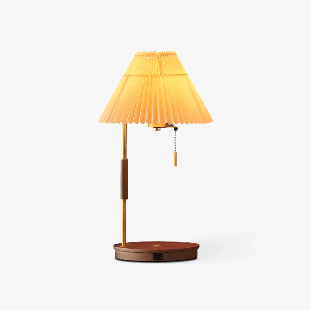 Proven Wooden Retro Table Lamp Premium