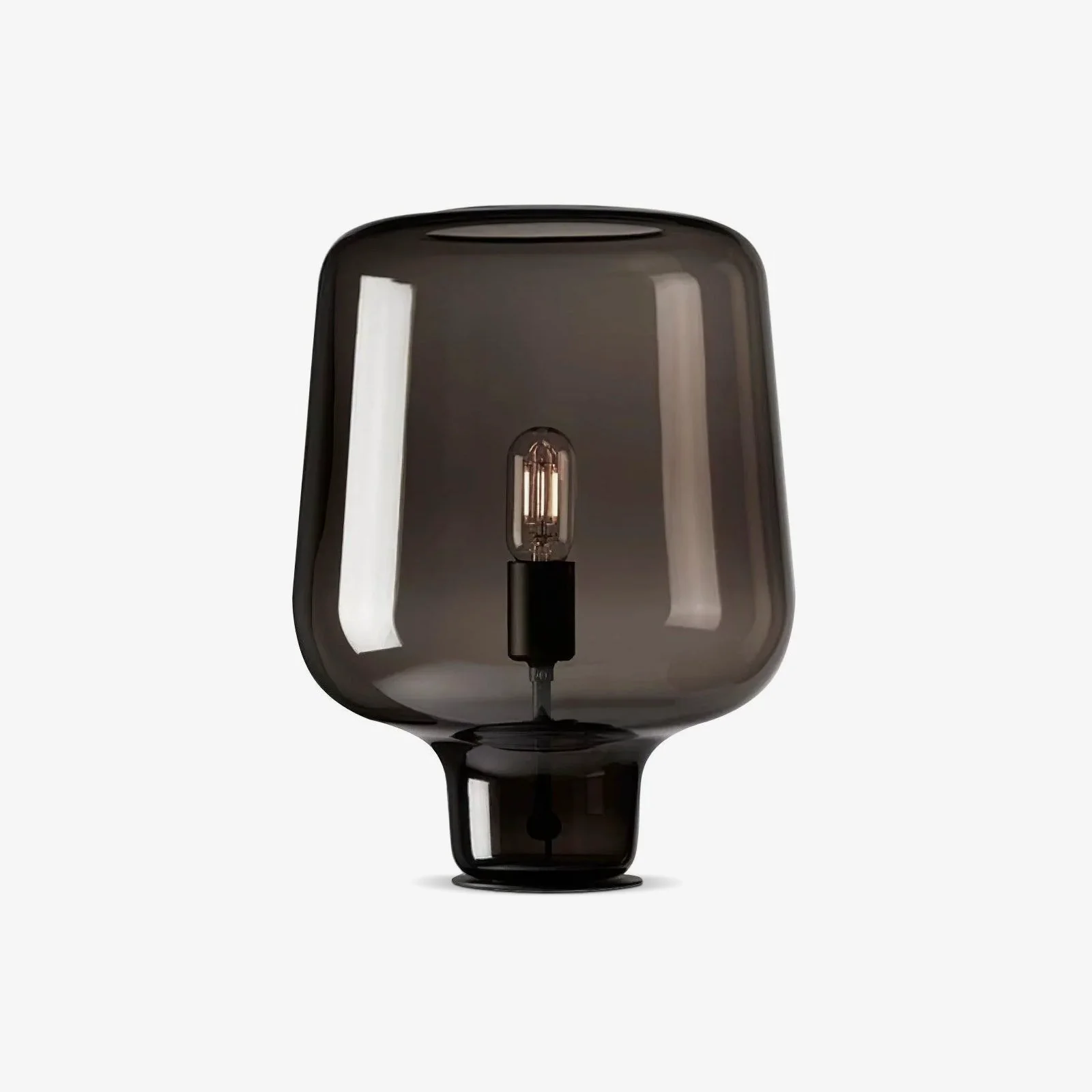 Responsible Teutonic Glass Table Lamp Traditional