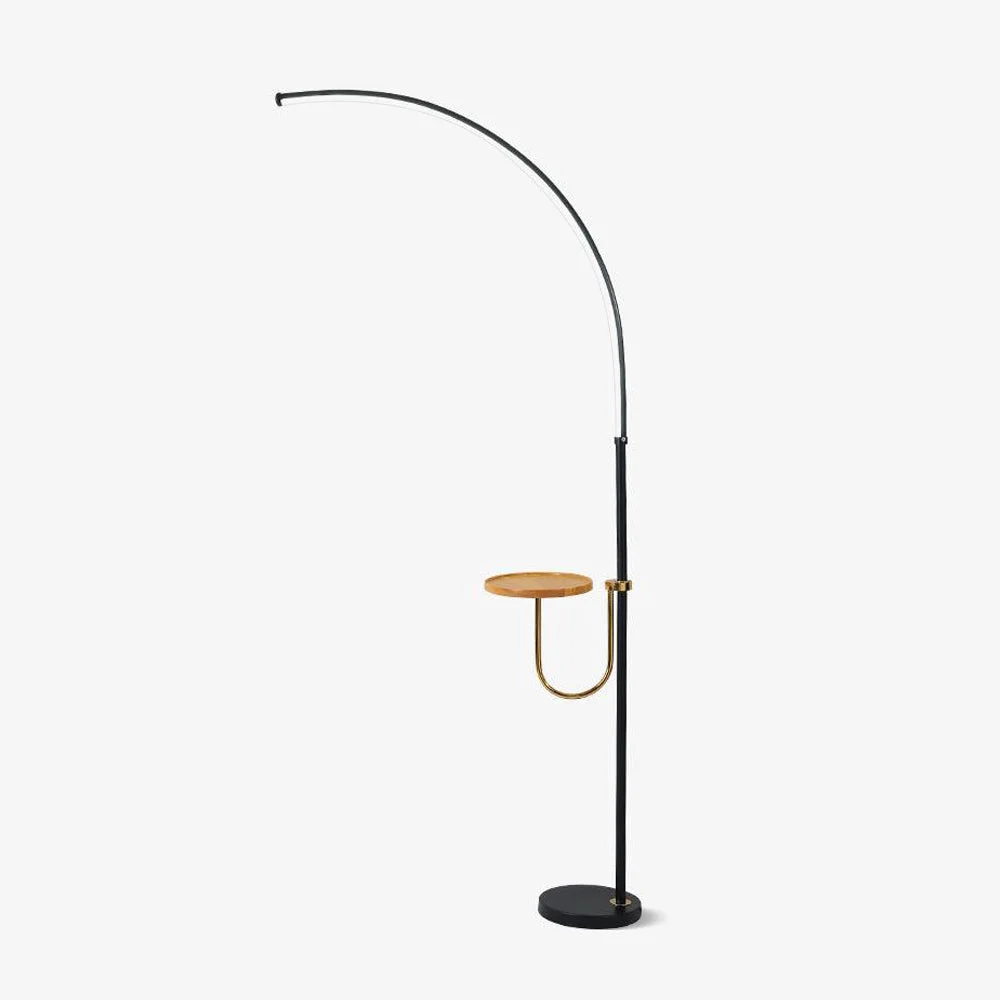 Solid Nordic Arc Floor Lamp Stylish