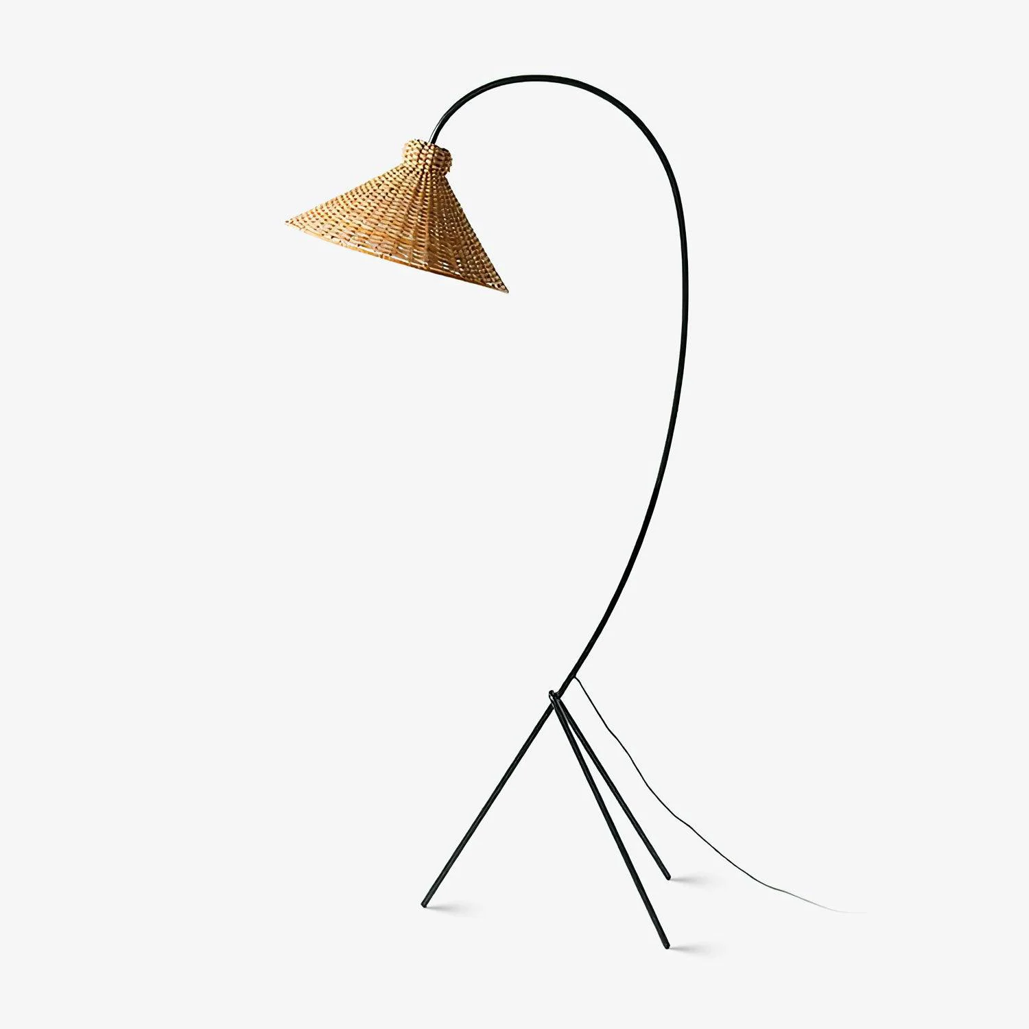 Elegant Tana Woven Floor Lamp Unique