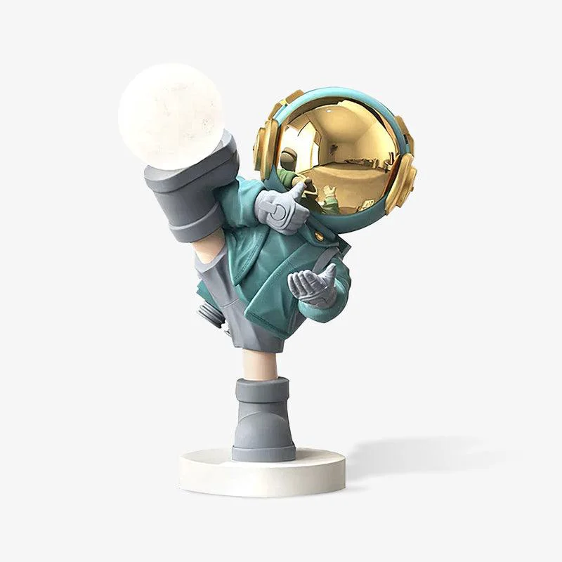 Outstanding Effort Astronaut Built-in Battery Floor Lamp Original Design
