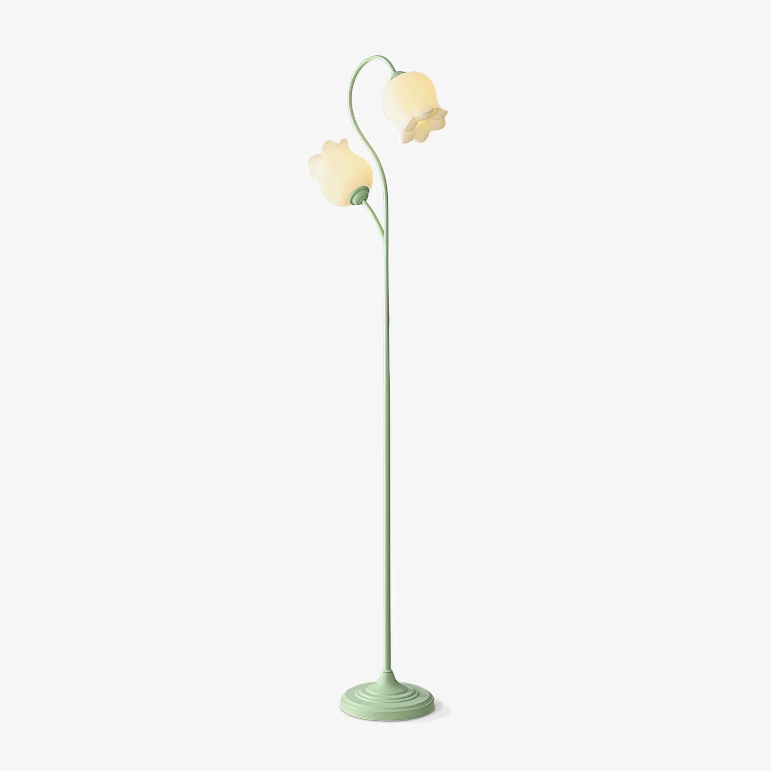Comfortable Lilium Floor Lamp Detailed