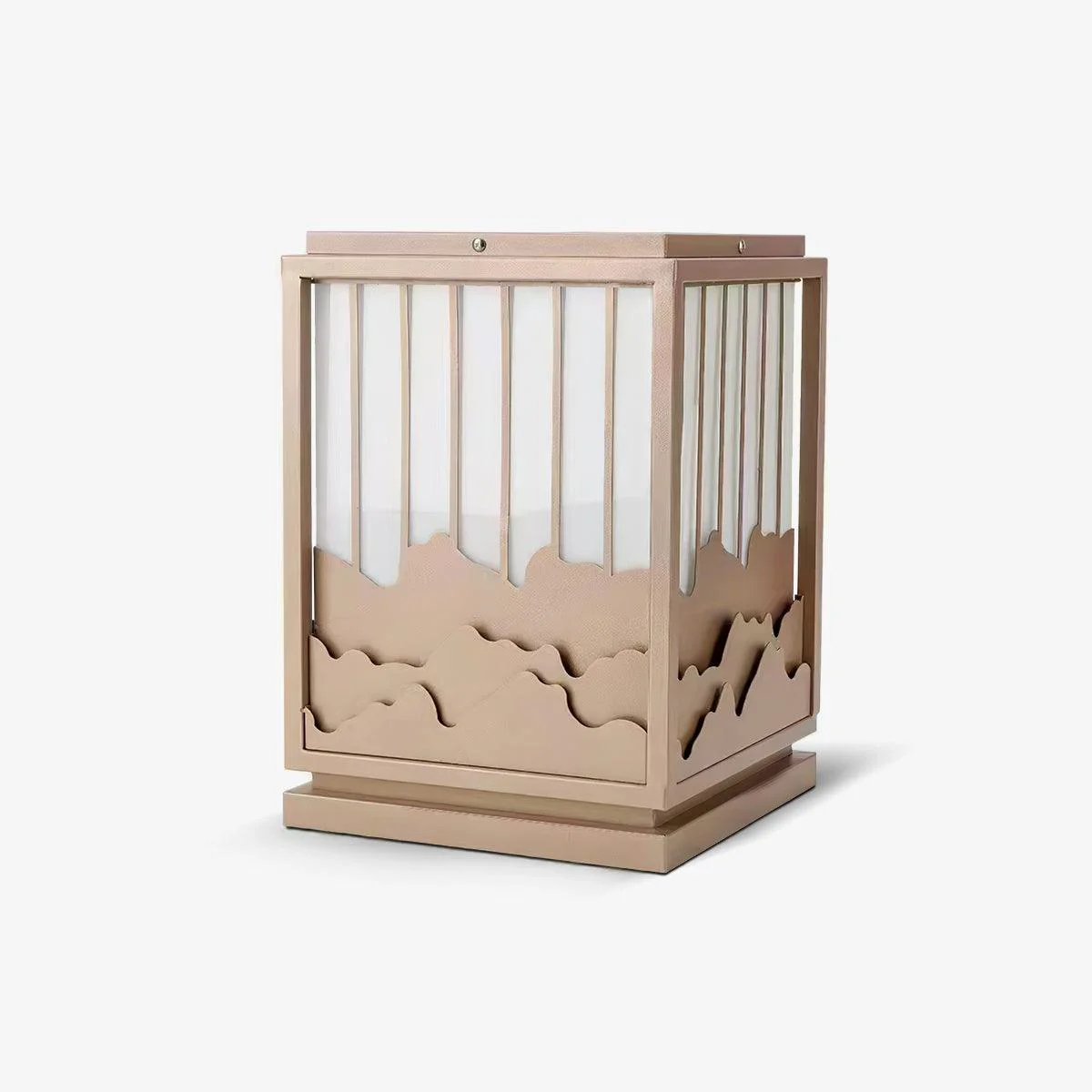 Enhanced Wave Outdoor Garden Light Contemporary