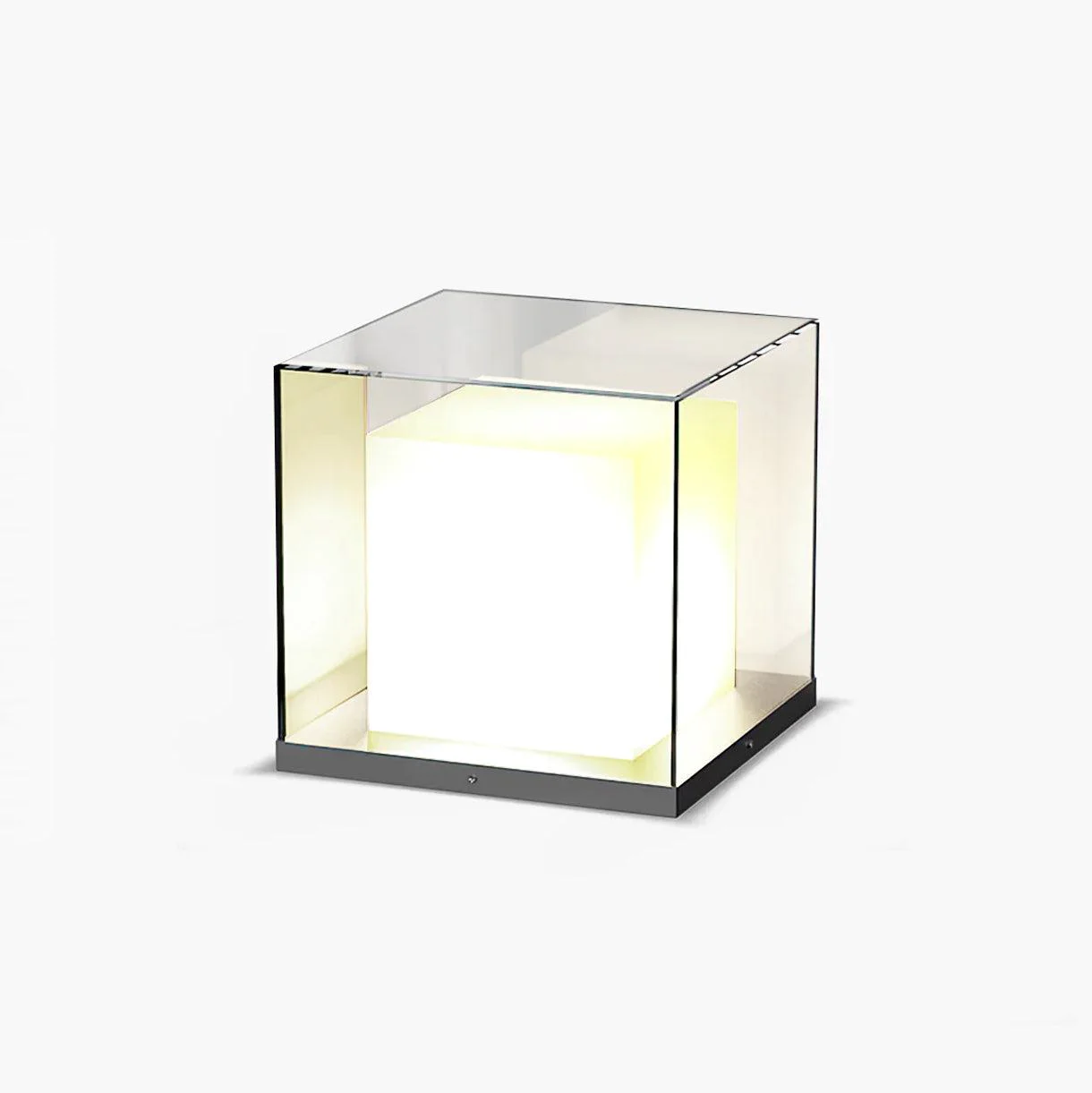Exceptional Square Box Outdoor Post Light Certified