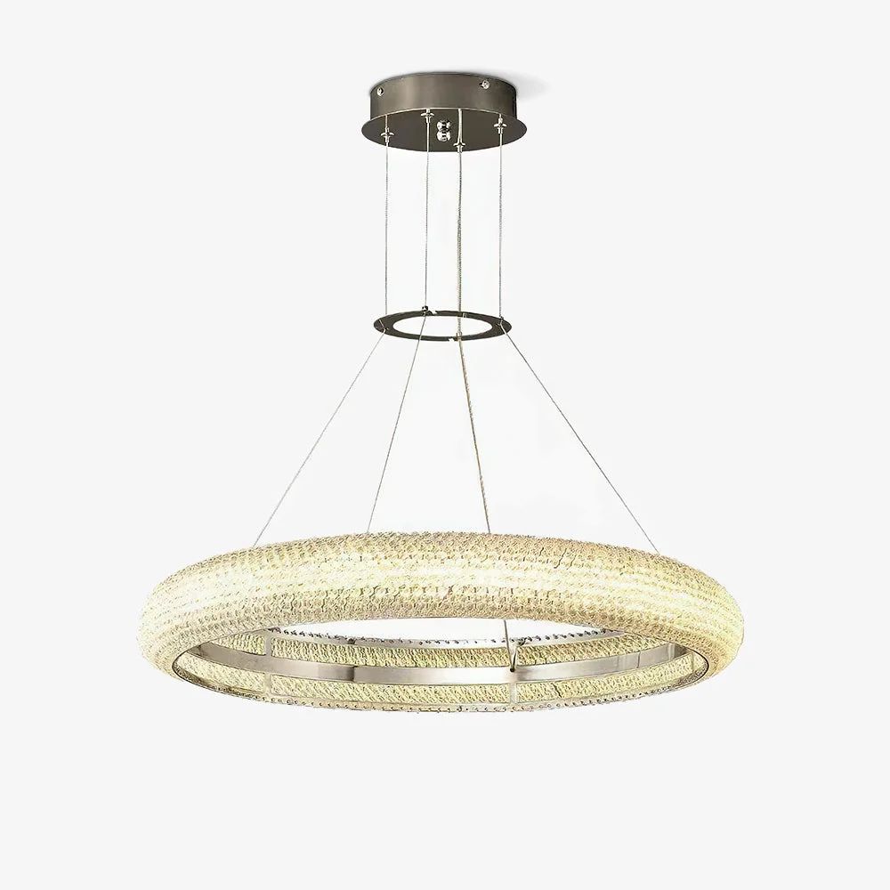 Top-Quality Asscher Ring Chandelier High-Grade