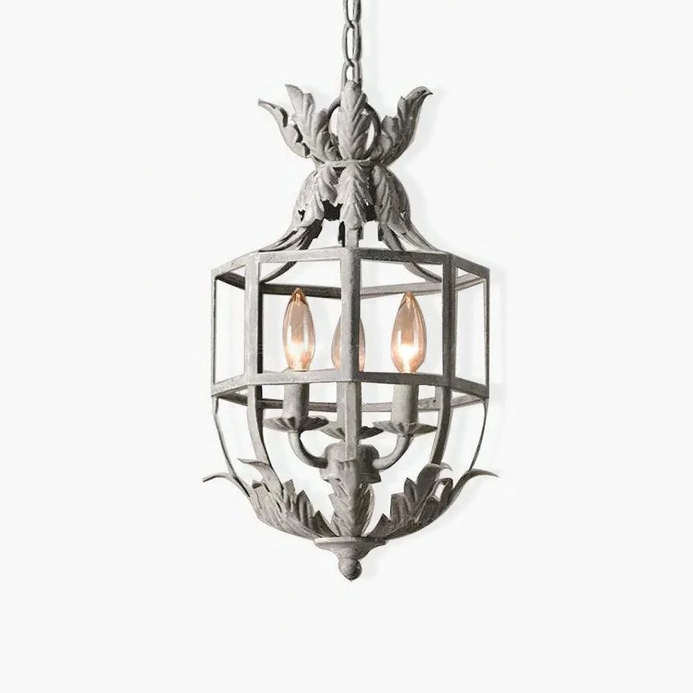 Natural Lustre Retro Cage Chandelier High-Performance