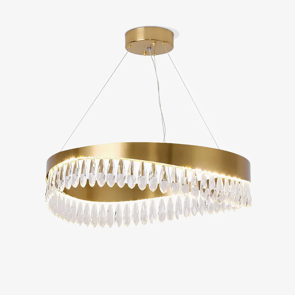 Trendy Crystal Sticks Chandelier Safe