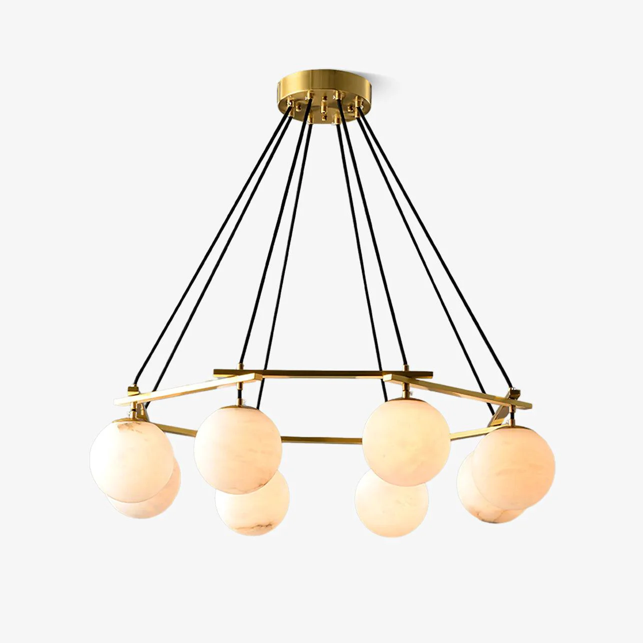 Proven Miira Alabaster Chandelier Comfortable