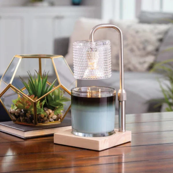 High-Performance Silver Hobnail Candle Warmer Lamp Unique