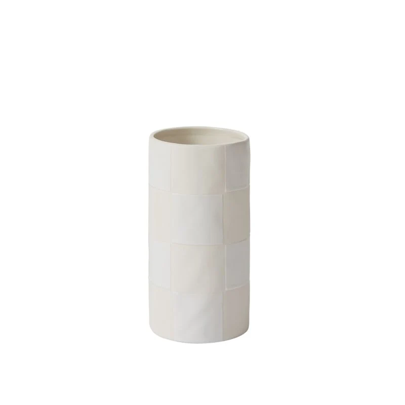Superior Checkerboard Vase - WHITE Innovative