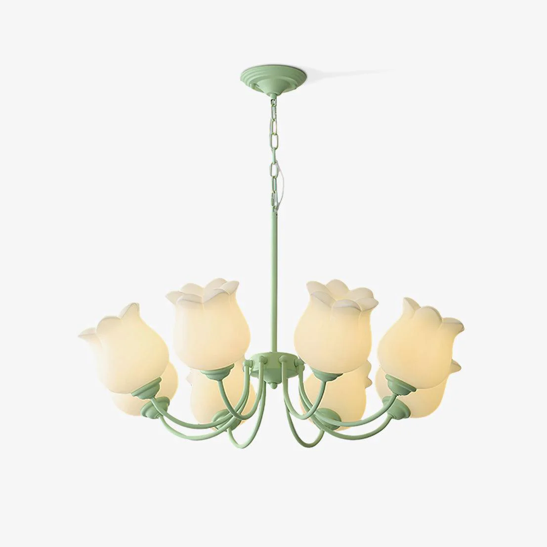 Sustainable French Lily Chandelier Certified
