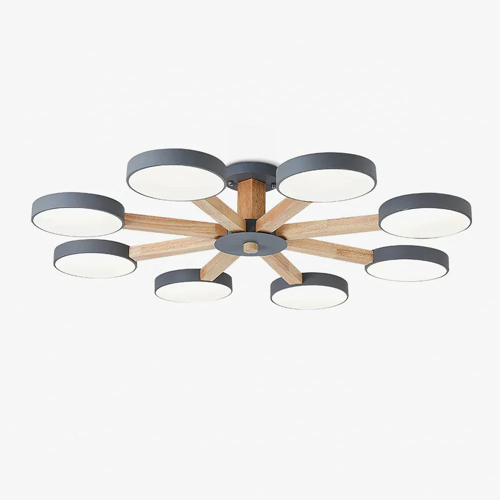 Expertly Made Modern Multi Stem Chandelier Contemporary