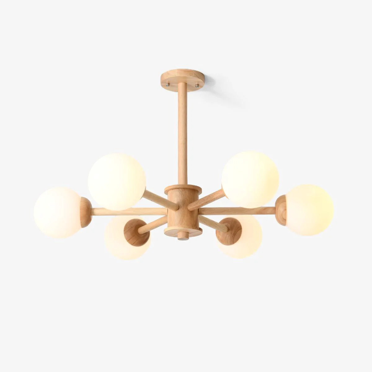 Versatile Kozan Wooden Chandelier First-Class