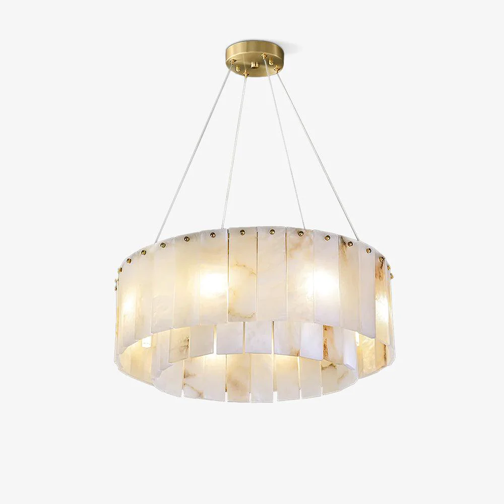 Pure Rock Alabaster Chandelier Dependable