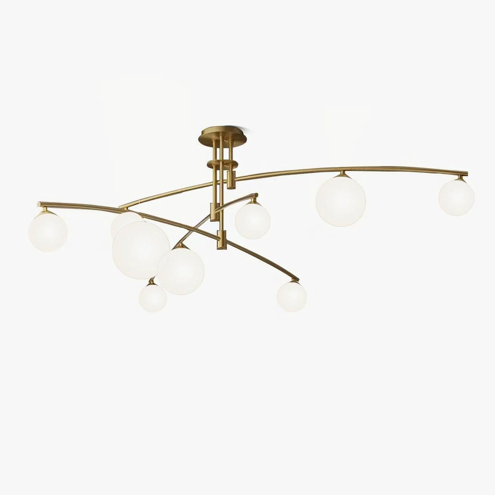 Outstanding Modern Long Arm Chandelier Practical