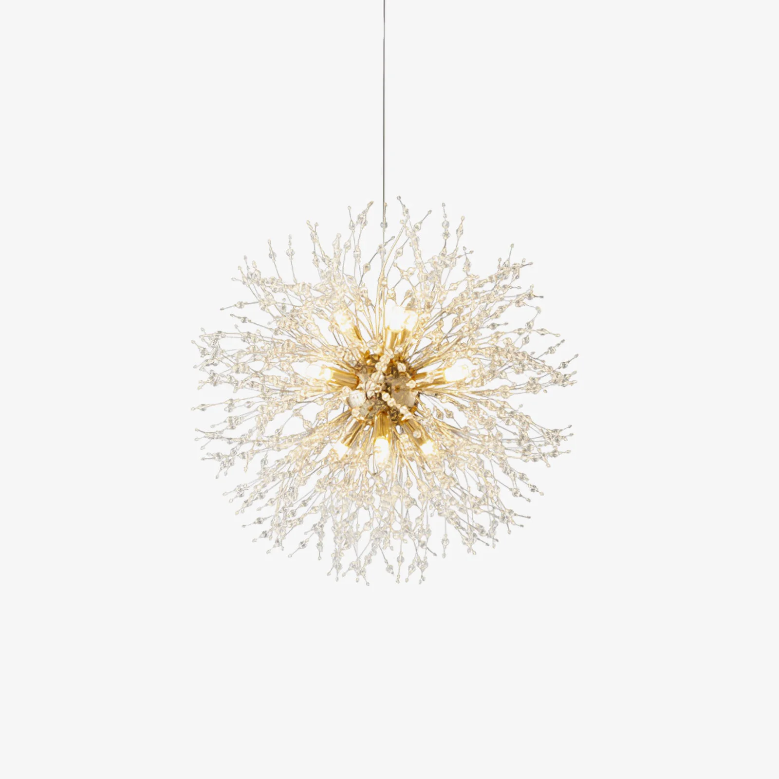 Classic Crystal Dandelion Chandelier Effective