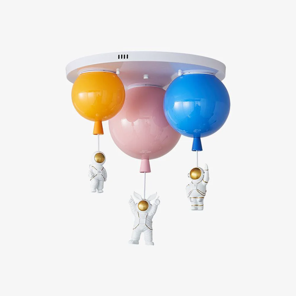 Consistent Astronaut Glossy Balloon Ceiling Lamp Elite