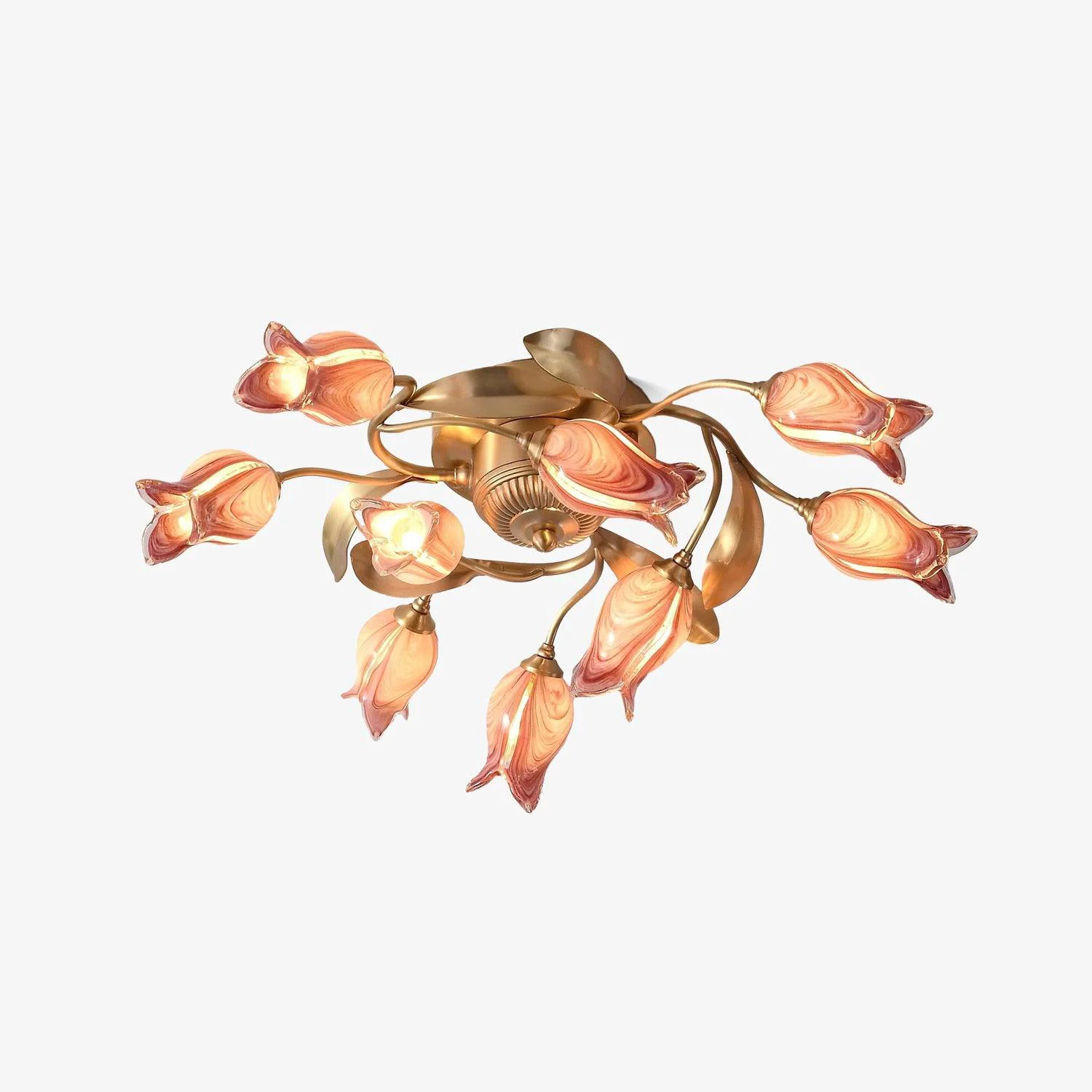 Casual Tulip Serenade Ceiling Lamp Environmentally Friendly