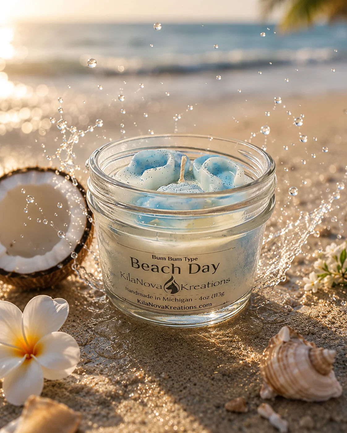 Trusted Beach Day - Bum Bum Type Original Design