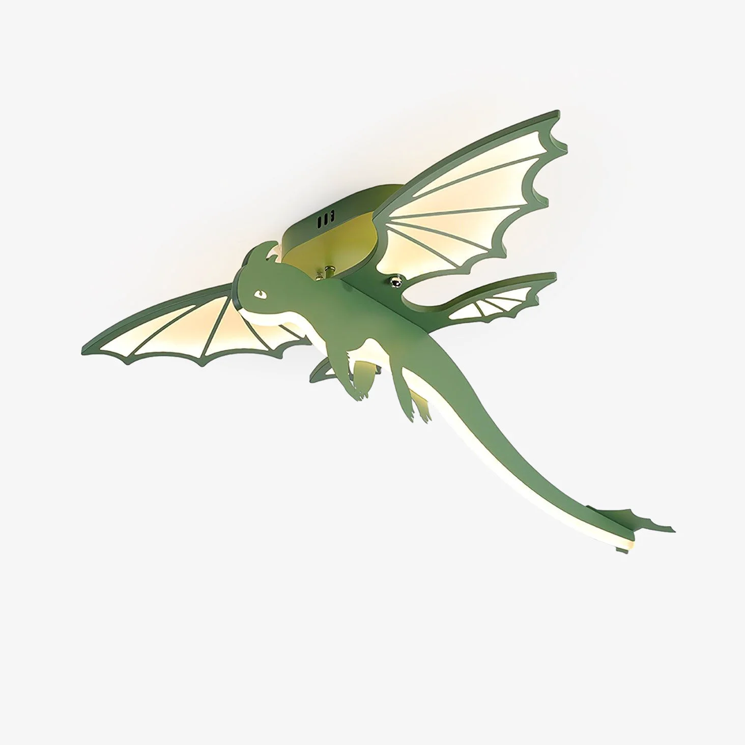 Safe Green Dinosaur Ceiling Light Trusted