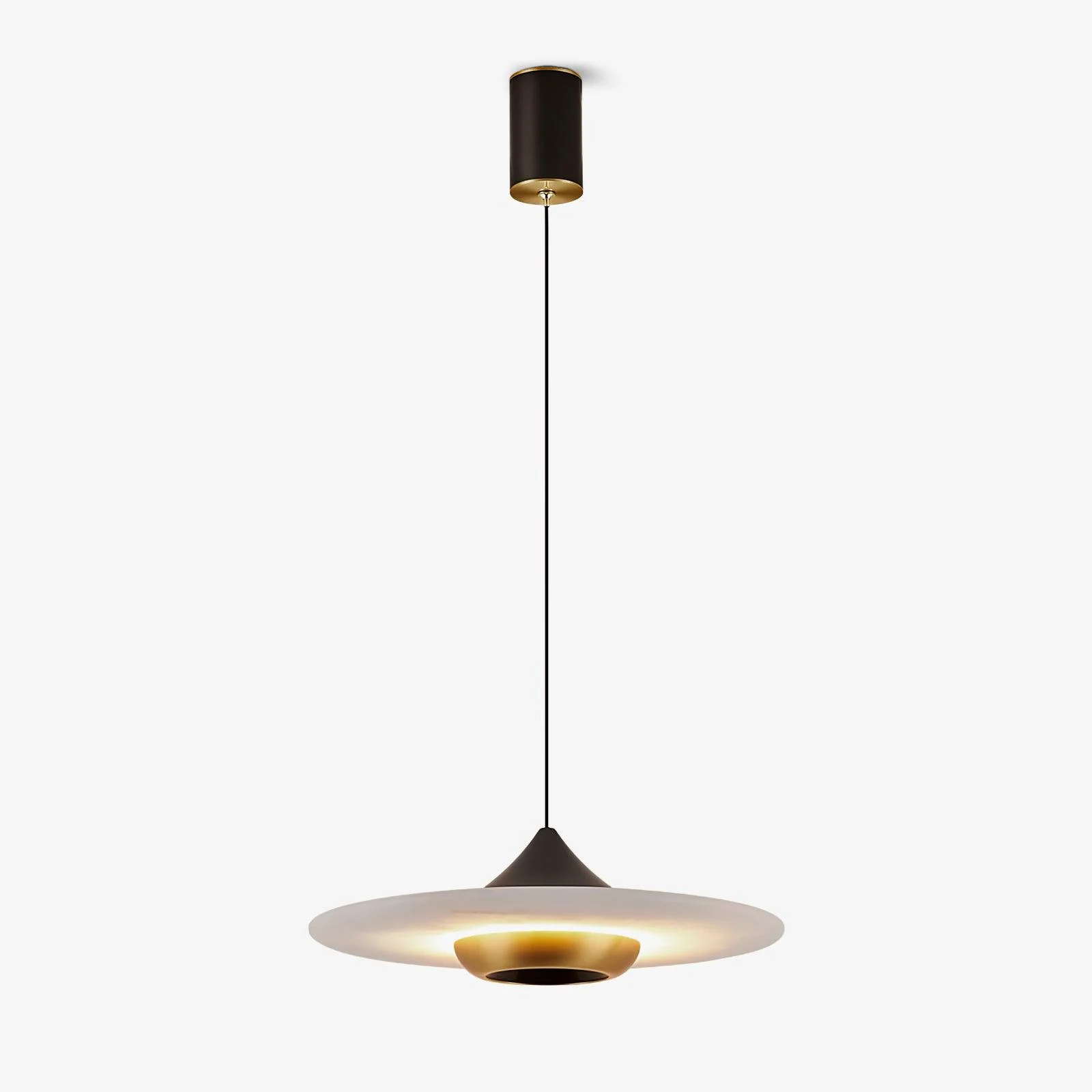 Classic Flying Saucer Marble Pendant Lamp Expertly Made