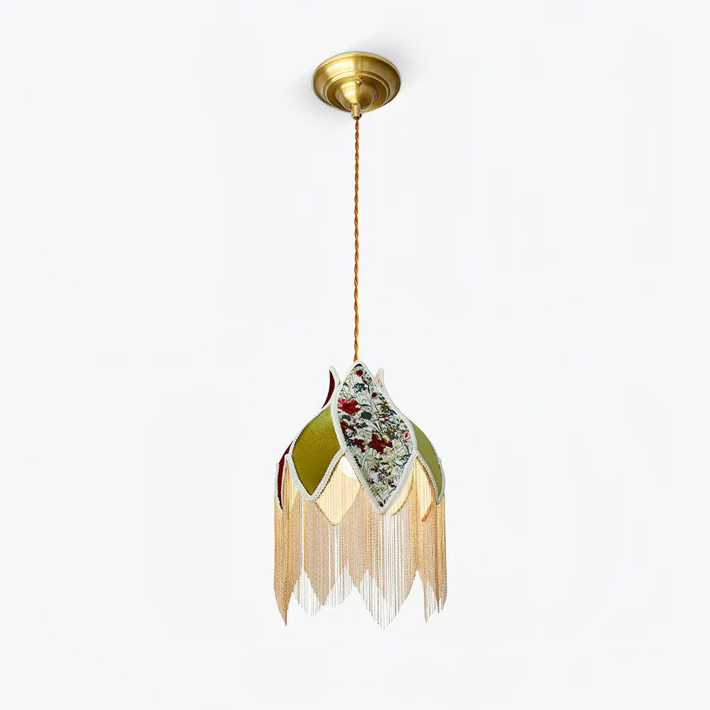 Durable Bette Fringed Pendant Lamp Smart