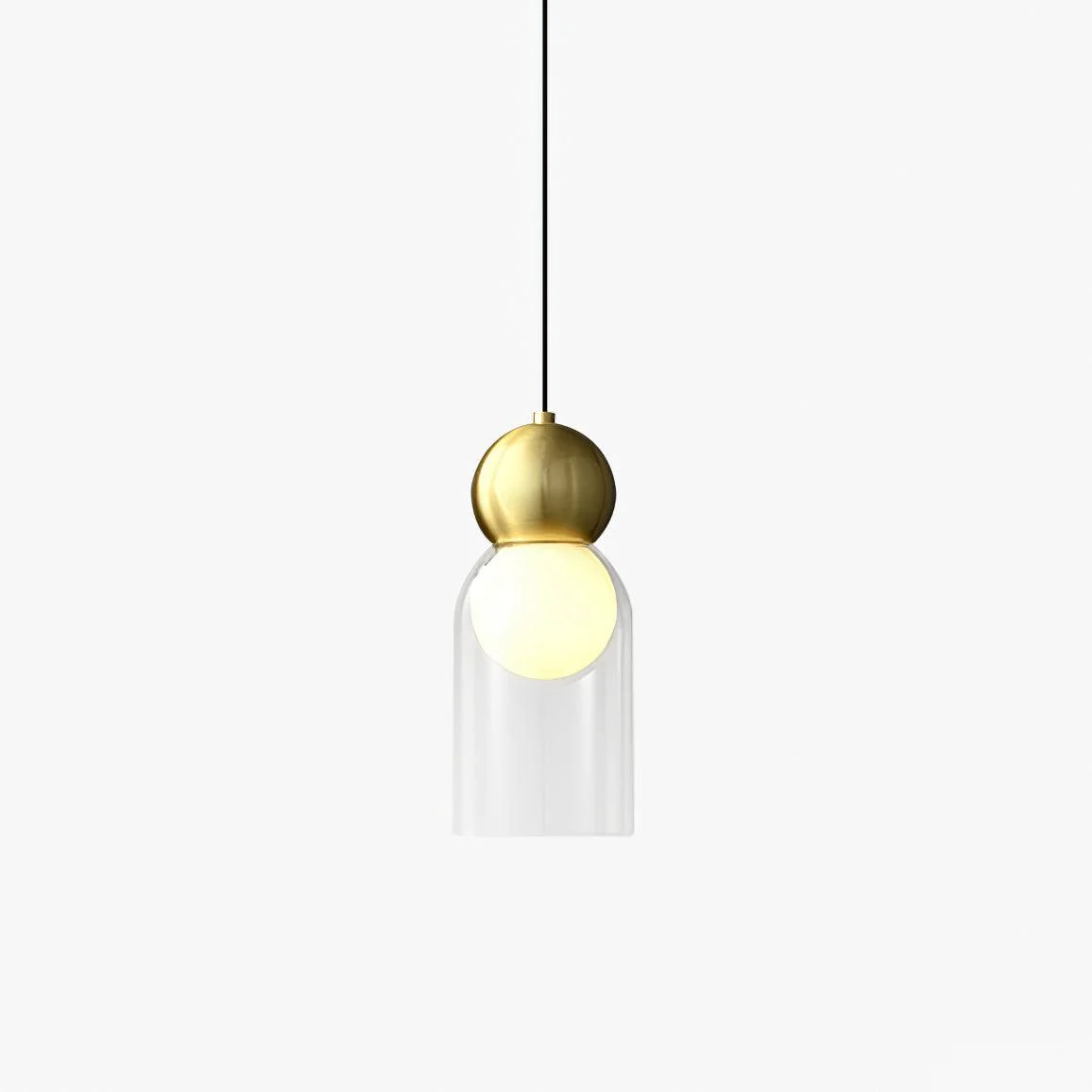 Breathable Dani Brass Pendant Lamp Carefully Designed
