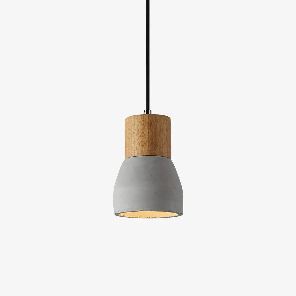 Contemporary Andenon Cement Pendant Light Authentic