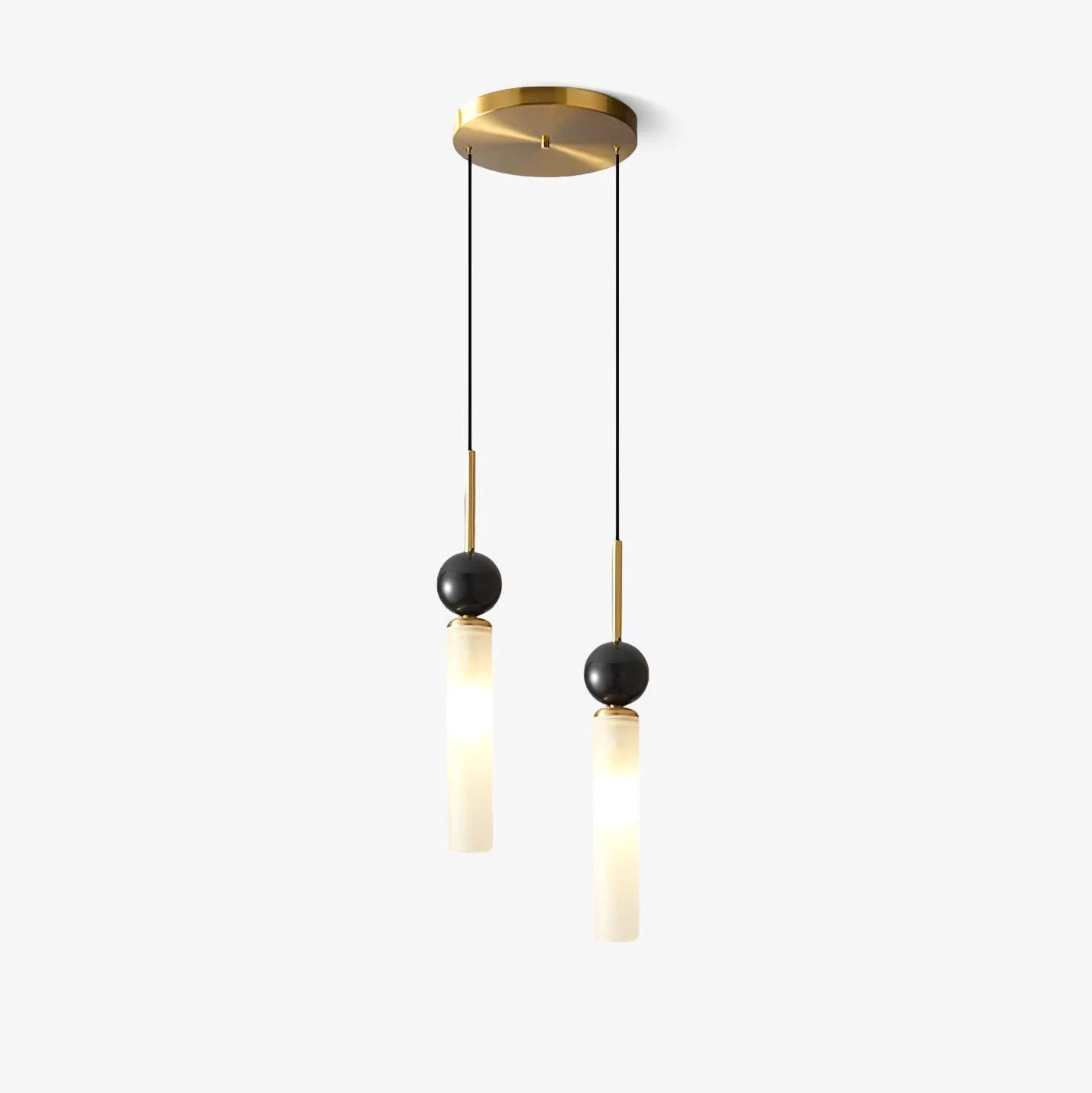 Clean Marble Vertical Pendant Lamp Outstanding