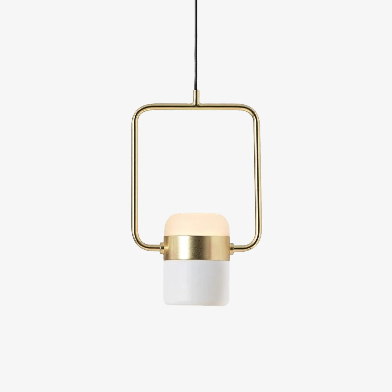 Modern Adjustable Glass Pendant Light Flexible