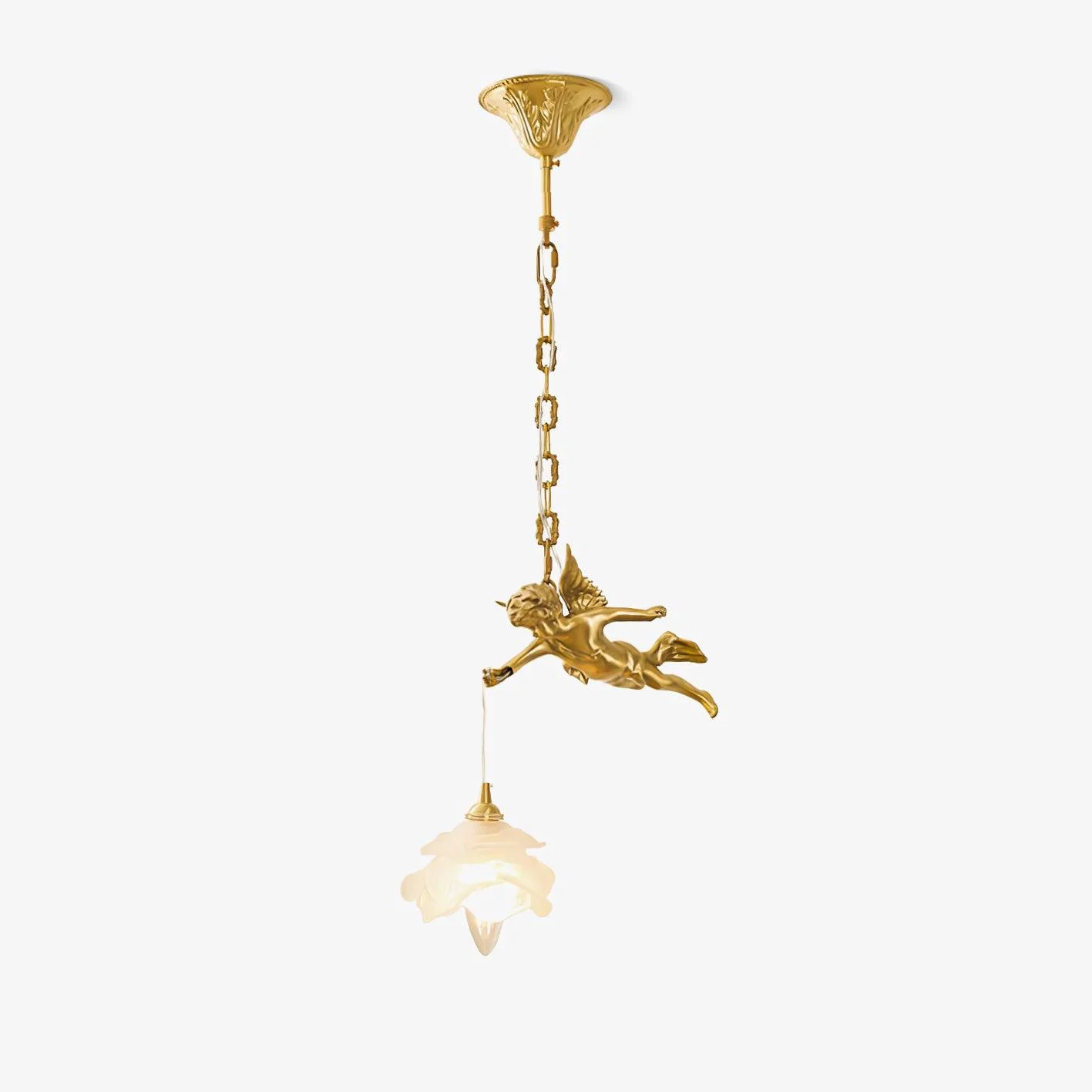 High-Grade Vintage Angel Pendant Light Proven