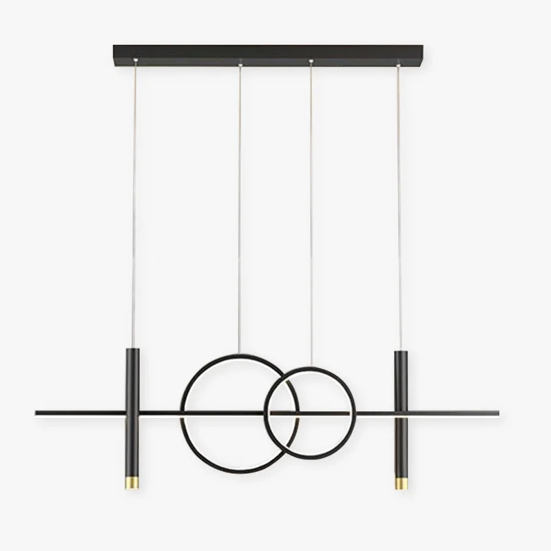 Pure Madina Scandinavian Metal Pendant Light Black Gold Secure