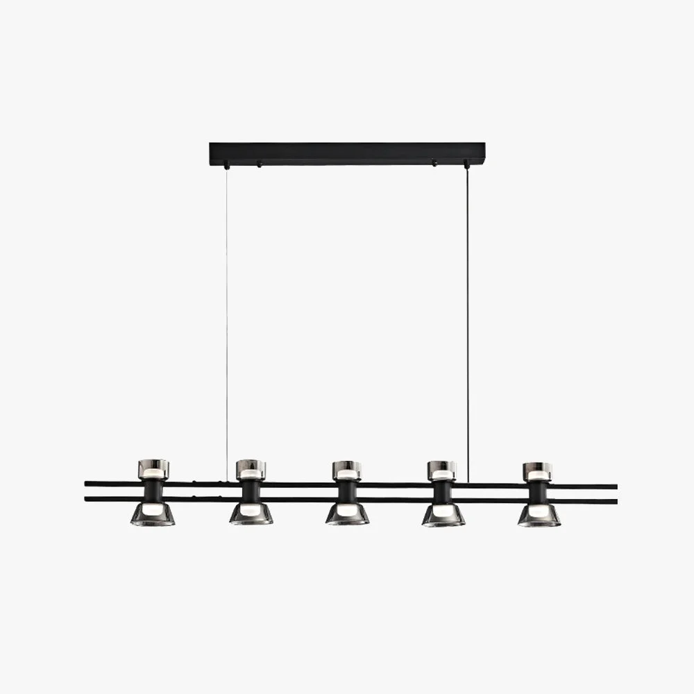 Green Evette Modern Linear Linear Metal Pendant Lamp Black Golden Dependable