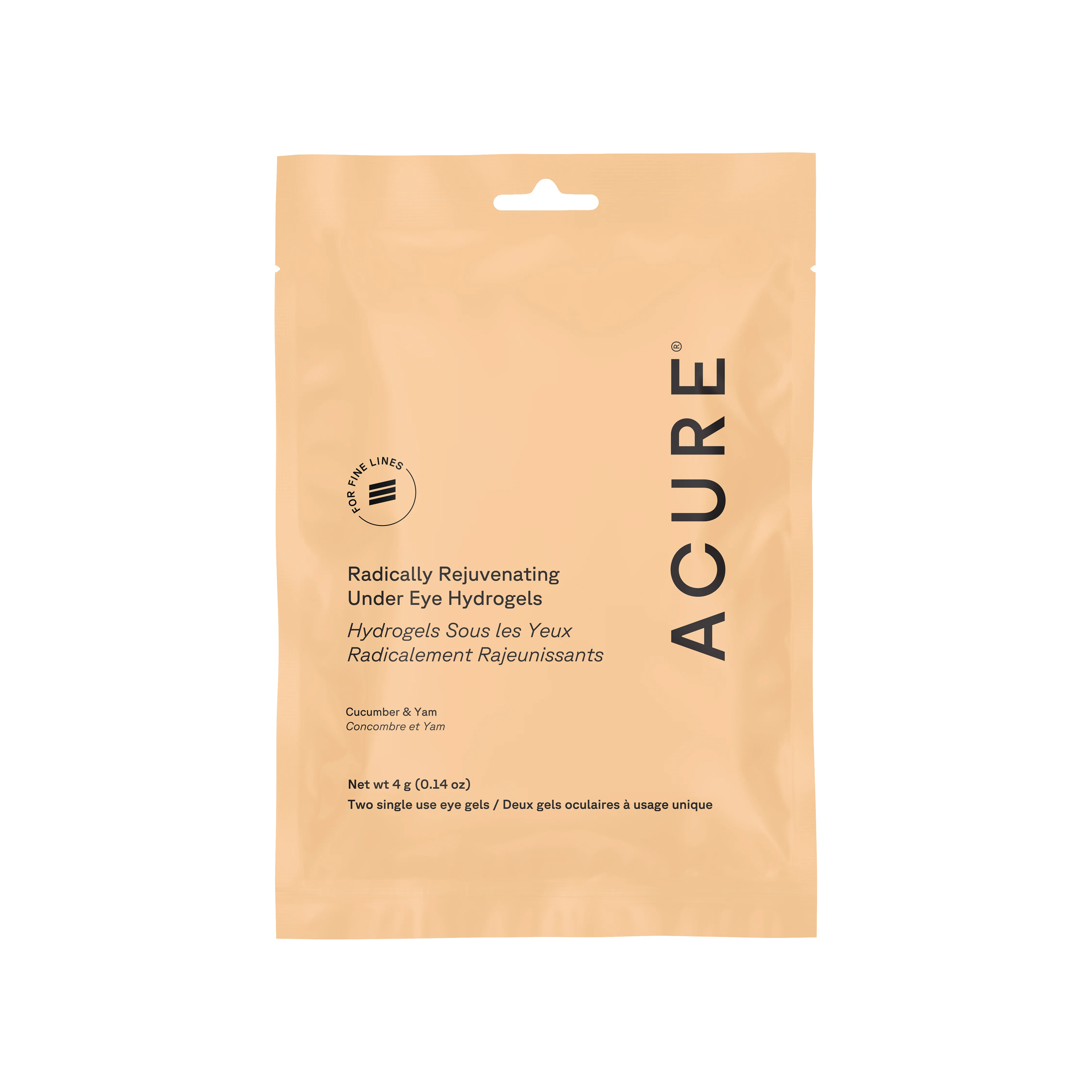 Organic Acure Radically Rejuvenating Under Eye Hydrogel Mask Elegant