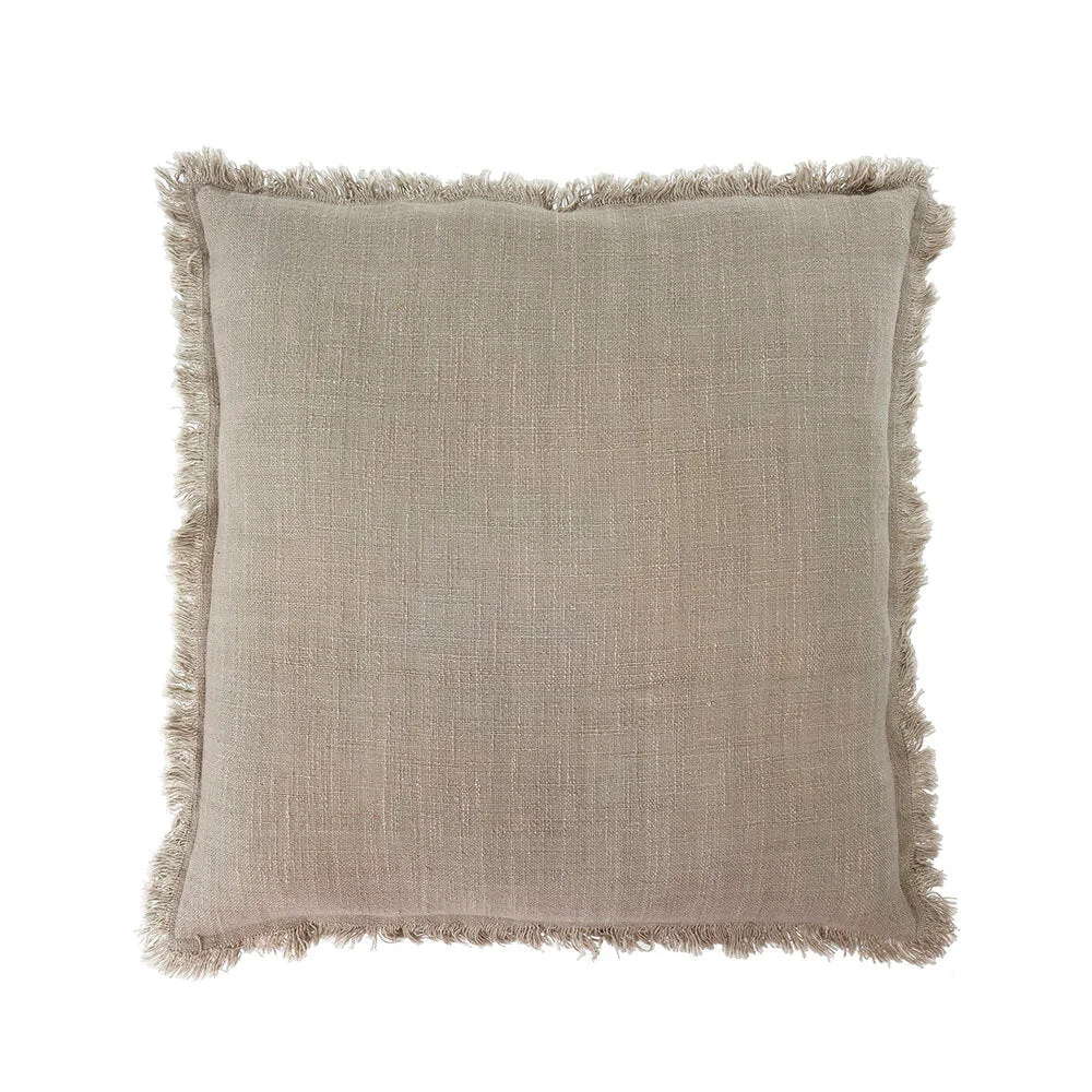 Breathable Frayed Edge 20x20 Pillow Excellent