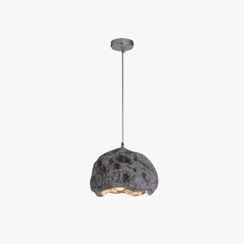 Clean Byers Wabi Sabi Irregular Shape Resin Pendant Light 3 Color Effective