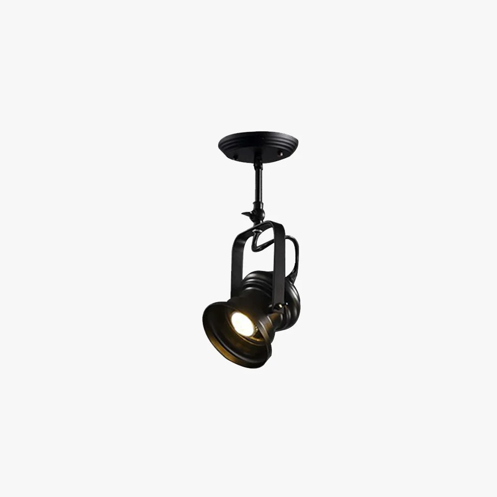 Official Alessio Industrial Style Rotatable Semi-Flush Mount Ceiling Light Trendy