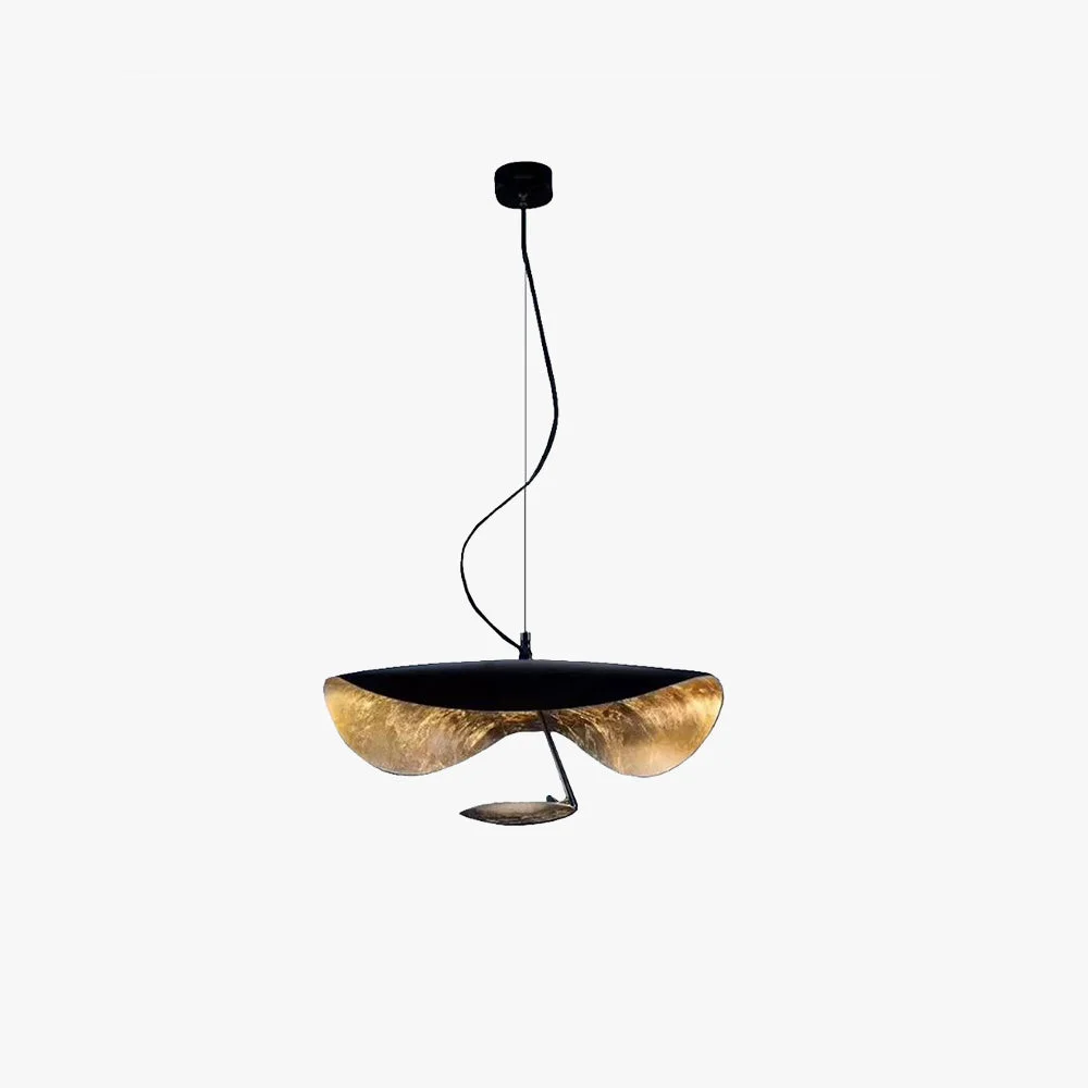 Elite Renée Modern Nordic Saucer Metal Pendant Light Black Gold Next-Generation