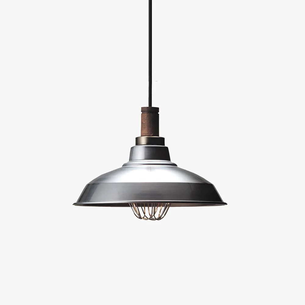 Environmentally Friendly Alessio Industrial Vintage Pendant Light Metal Kitchen Restaurant Certified