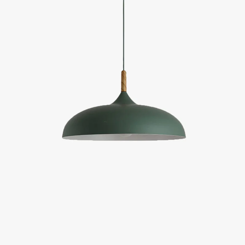 Fine Crafted Leilani Modern Pendant Light Dome Macaron Metal Dining Room User-Friendly