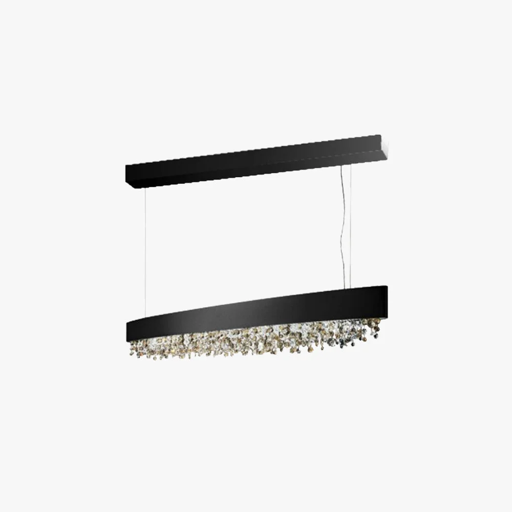 Durable Marilyn Modern Crystal Pendant Light Black White Brown Gold Expertly Made