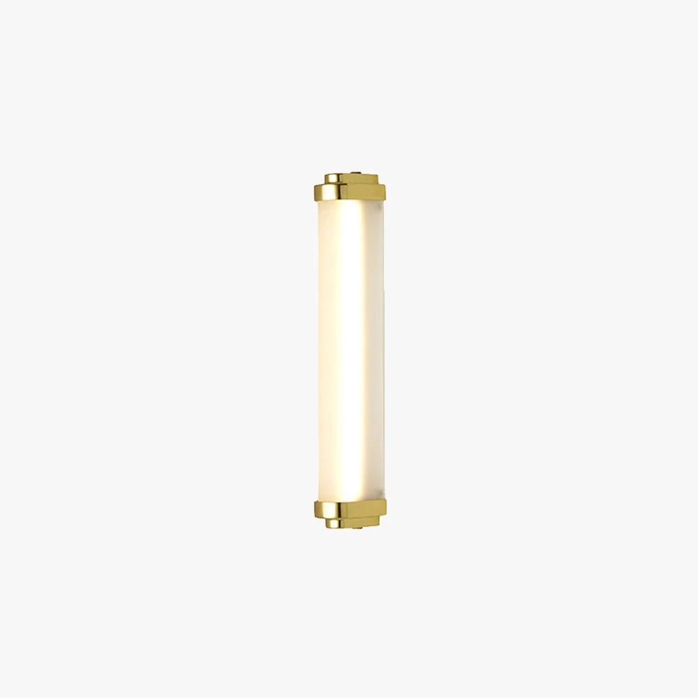 World-Class Edge Minimalist Cylindrical Metal Outdoor Wall Lamp Black Gold Silver High-Grade