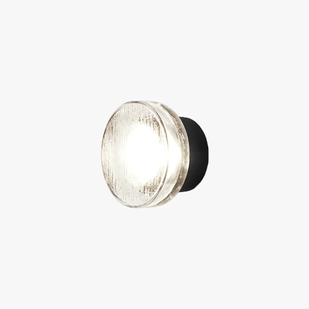 Crafted Valentina Modern Mini Bubble Metal Glass Outdoor Wall Lamp Transparent Eco-Friendly
