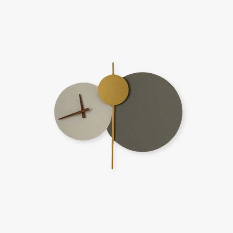 Authentic Nielsen Modern Clock Metal Painted Wall Light LED Light Bedroom High-Quality