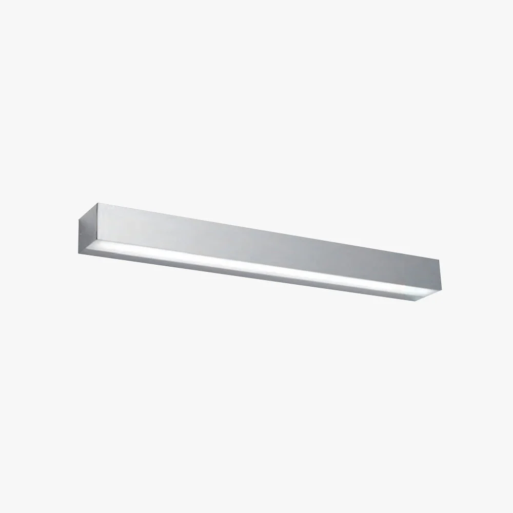 Green Edge Wall Lamp Linear Minimalist Mirror Front White Bathroom Classic