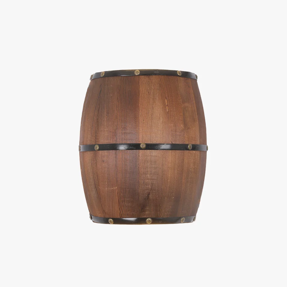 Lightweight Alessio Wall Lamp Retro Creative Barrel Wooden Dining Room Professional