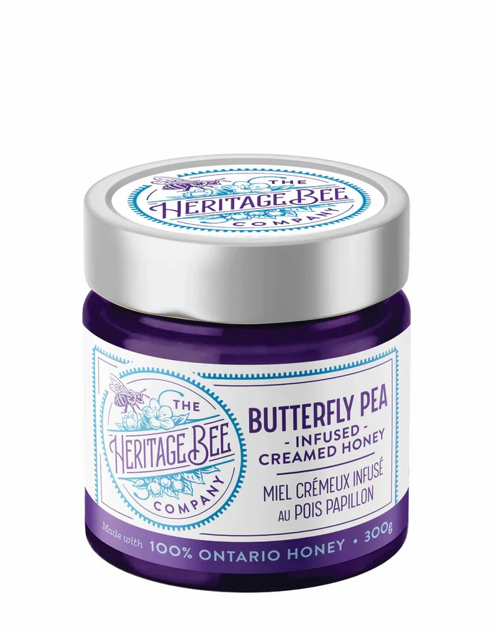 Elite Butterfly Pea Creamed Honey Expertly Made