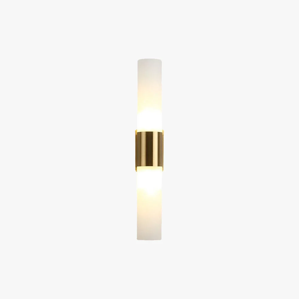 Powerful Leigh Modern Double Headed Metal Glass Vanity Wall Lamp Black Gold Outstanding